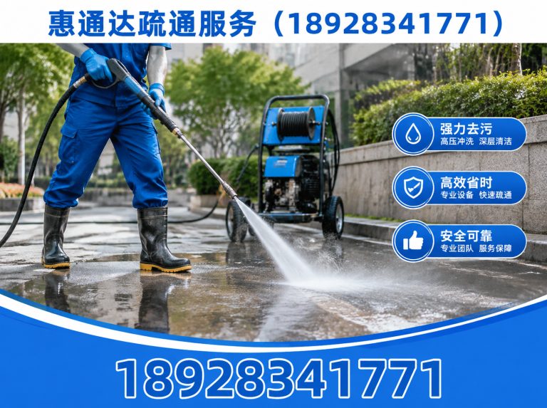 惠州高压清洗展示图